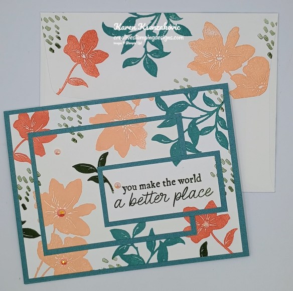 Stampin' Up! Paradise Garden Triple Time 7 creativestampingdesigns.com