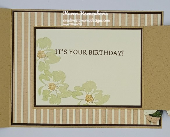 Stampin' Up! Petals of Beauty in Neutrals Fun Fold 5 creativestampingdesigns.com