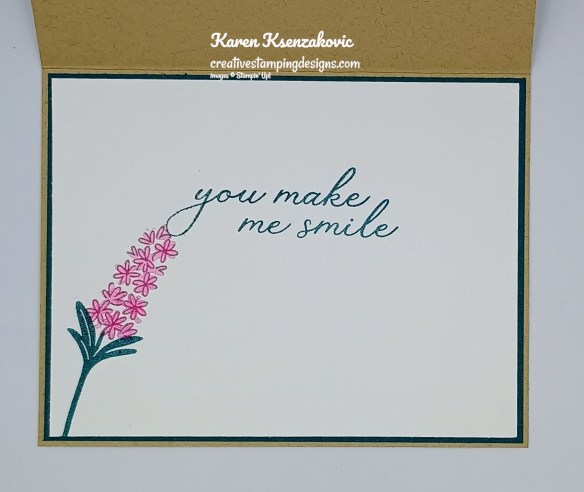 Stampin' Up! Pretty Florals Hello 5 creativestampingdesigns.com