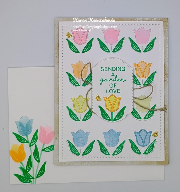 Stampin' Up! Sunshine & Tulips Friendship 6 creativestampingdesigns.com