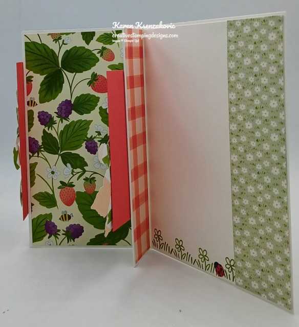 Stampin' Up! Sweet Bugs Fun Fold 5
 creativestampingdesigns.com