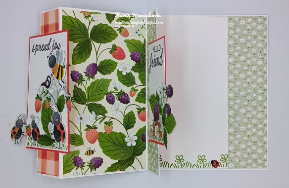 Stampin' Up! Sweet Bugs Fun Fold 6 creativestampingdesigns.com