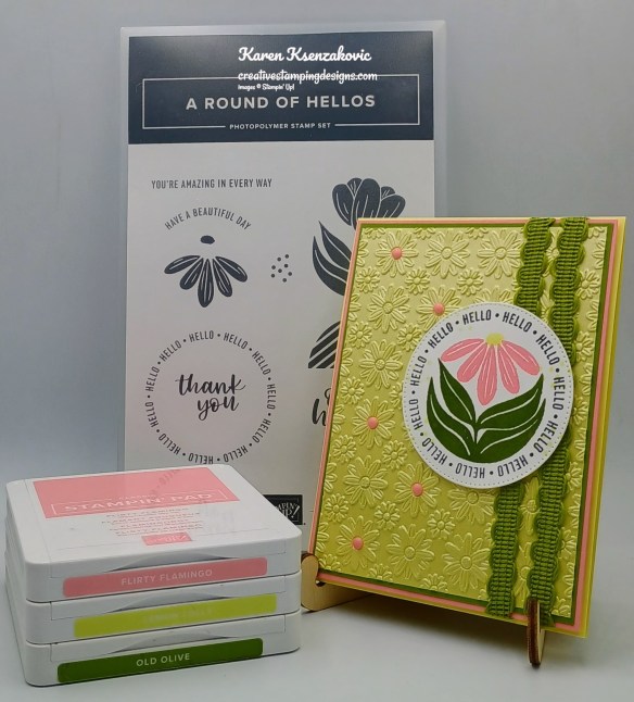 Stampin' Up! A Round of Hellos 1 creativestampingdesigns.com