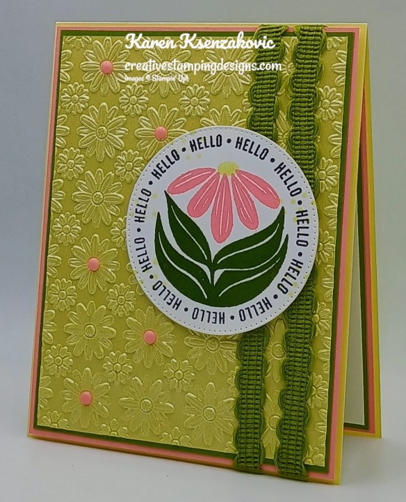 Stampin' Up! A Round of Hellos 4 creativestampingdesigns.com