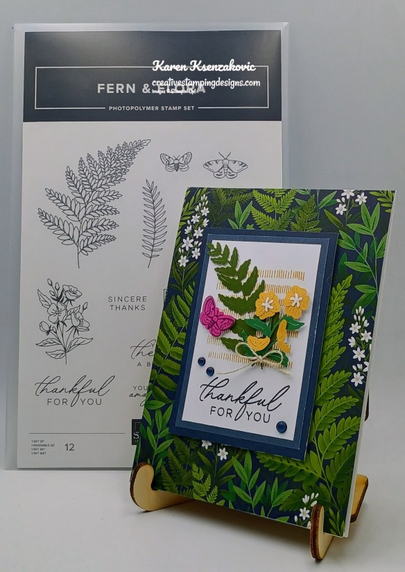 Stampin' Up! Fern & Flora Thankful 1 creativestampingdesigns.com