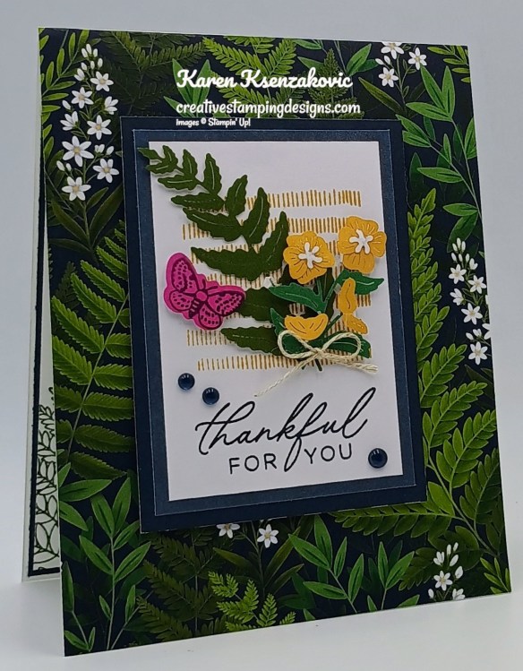 Stampin' Up! Fern & Flora Thankful 3 creativestampingdesigns.com