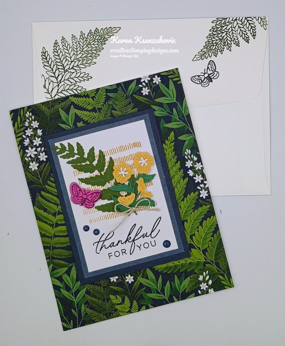 Stampin' Up! Fern & Flora Thankful 7 creativestampingdesigns.com