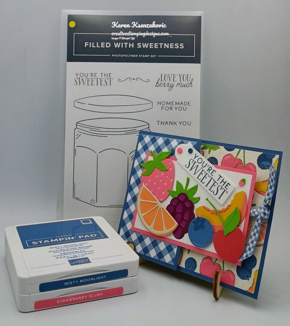 Stampin' Up! Filled with Sweetness Fun Fold 1 creativestampingdesigns.com