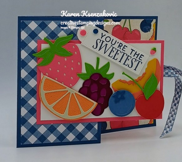 Stampin' Up! Filled with Sweetness Fun Fold 3 creativestampingdesigns.com