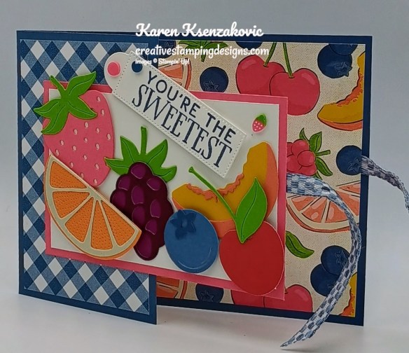 Stampin' Up! Filled with Sweetness Fun Fold 4 creativestampingdesigns.com