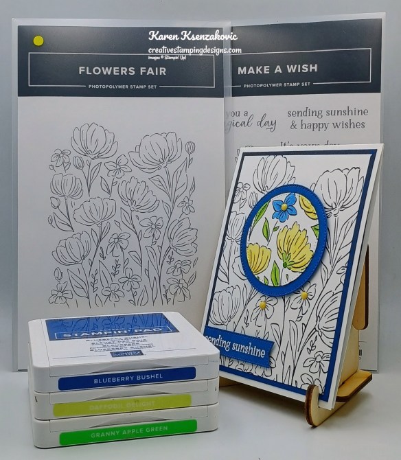 Stampin' Up! Flower Fair Spotlight 1 creativestampingdesigns.com