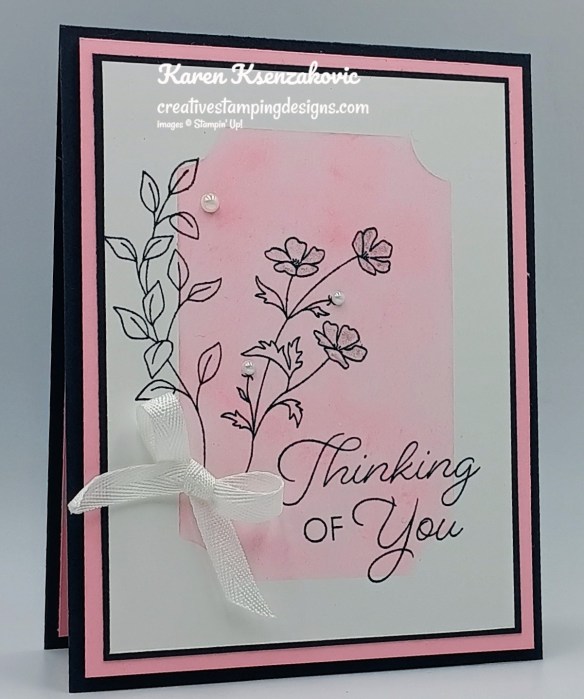 Stampin' Up! Framed All Around CAS 3 creativestampingdesigns.com