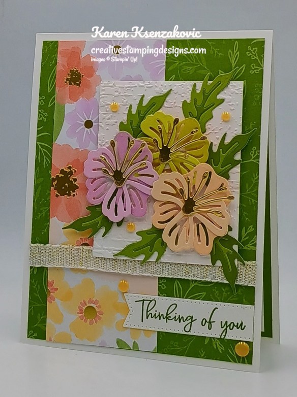 Stampin' UP! Friendly Foliage Thinking of You 4 creativestampingdesigns.com