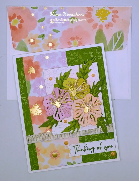Stampin' UP! Friendly Foliage Thinking of You 7 creativestampingdesigns.com