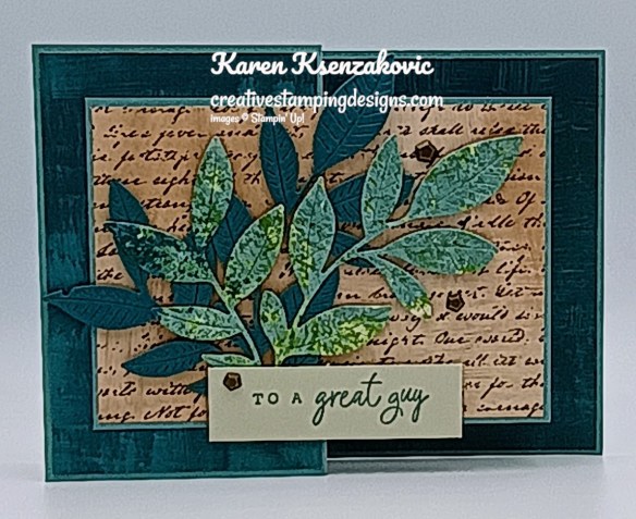 Stampin' Up! Nature's Symphony Masculine 2 creativestampingdesigns.com