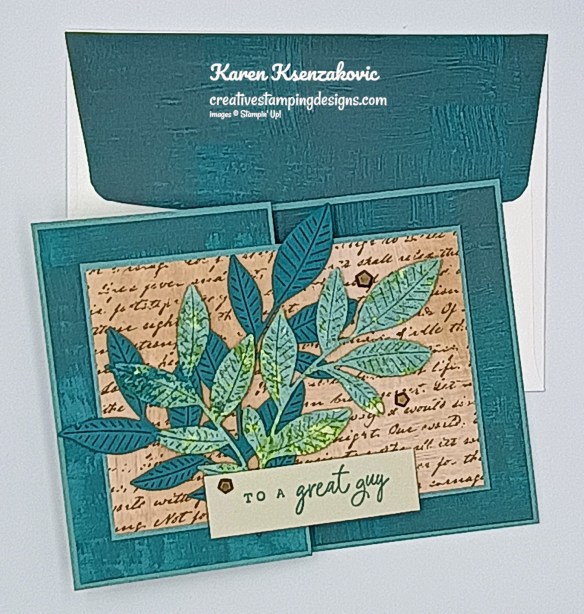Stampin' Up! Nature's Symphony Masculine 7 creativestampingdesigns.com