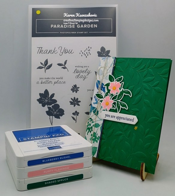 Stampin' Up! Paradise Garden Appreciated 1 creativestampingdesigns.com