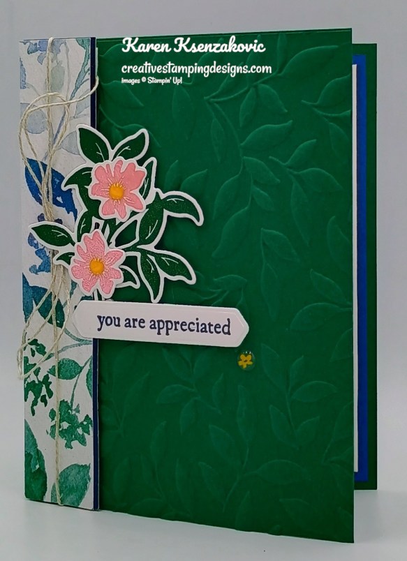 Stampin' Up! Paradise Garden Appreciated 4 creativestampingdesigns.com