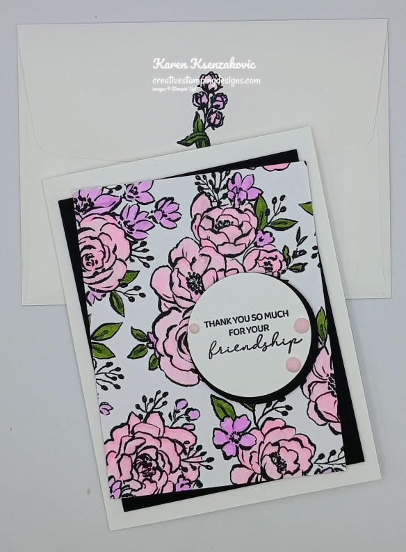 Stampin' Up! Sending Salutations Friendship 7 creativestampingdesigns.com