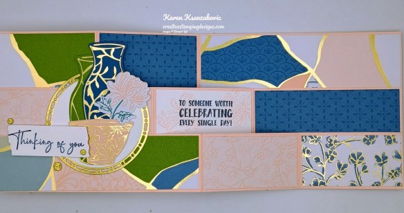 Stampin' Up! The Right Words Fun Fold 5 creativestampingdesigns.com
