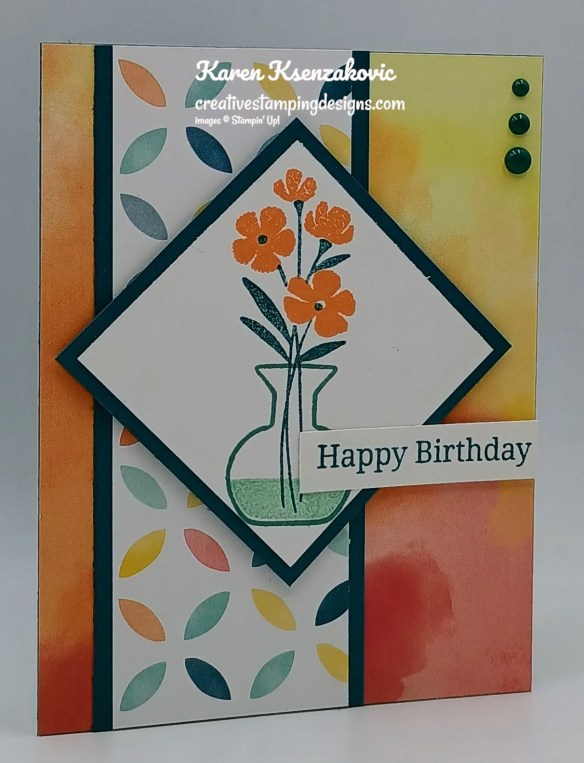 Stampin' Up! Grden Gatherings Birthday 3 creativestampingdesigns.com