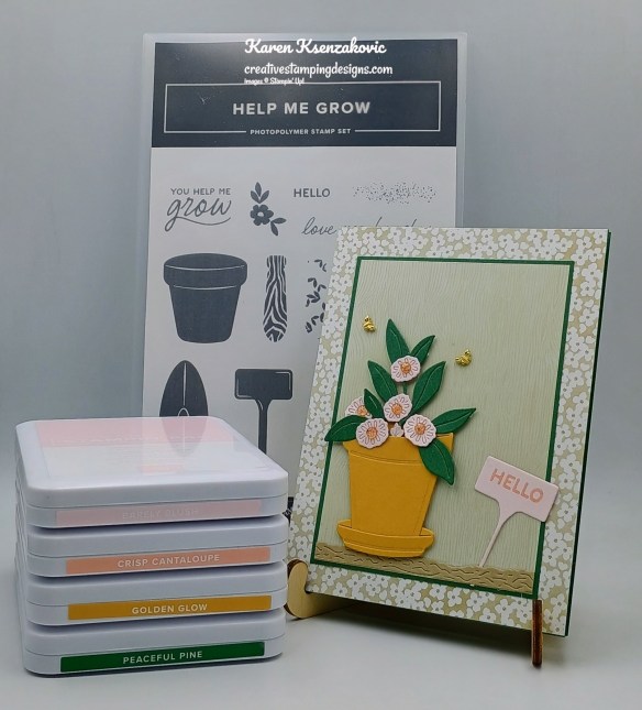 Stampin' Up! Help Me Grow Hello 1 creativestampingdesigns.com