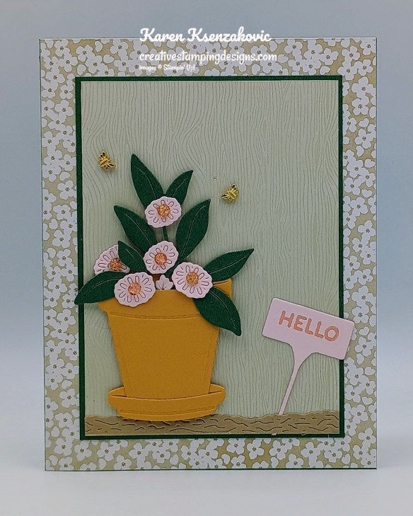 Stampin' Up! Help Me Grow Hello 2 creativestampingdesigns.com