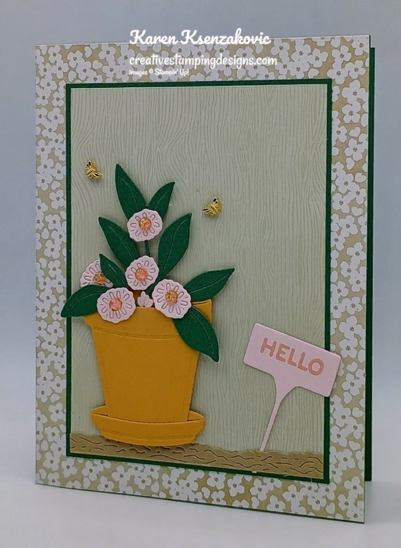 Stampin' Up! Help Me Grow Hello 3 creativestampingdesigns.com
