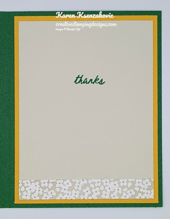 Stampin' Up! Help Me Grow Hello 5 creativestampingdesigns.com