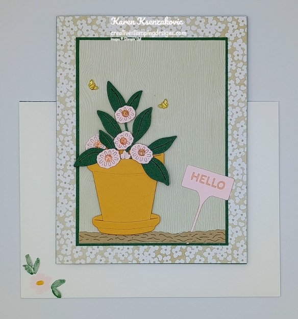 Stampin' Up! Help Me Grow Hello 6 creativestampingdesigns.com