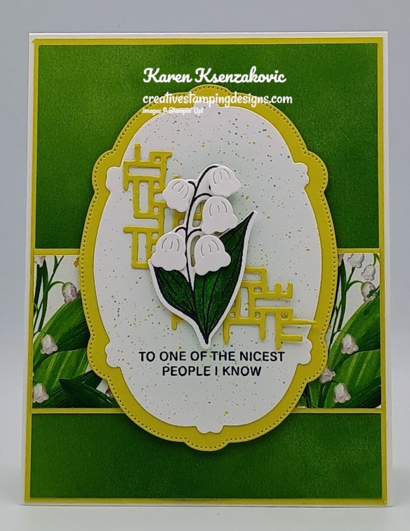 Stampin' Up! Lily of the Valley Birthday 2 creativestampingdesigns.com