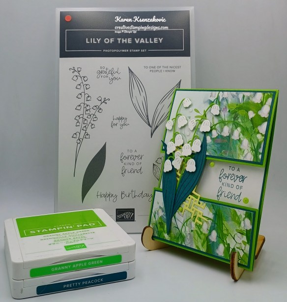 Stampin' Up! Lily Of The Valley Floating 1 creativestampingdesigns.com