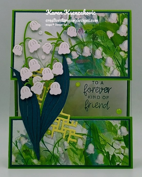 Stampin' Up! Lily Of The Valley Floating 2 creativestampingdesigns.com