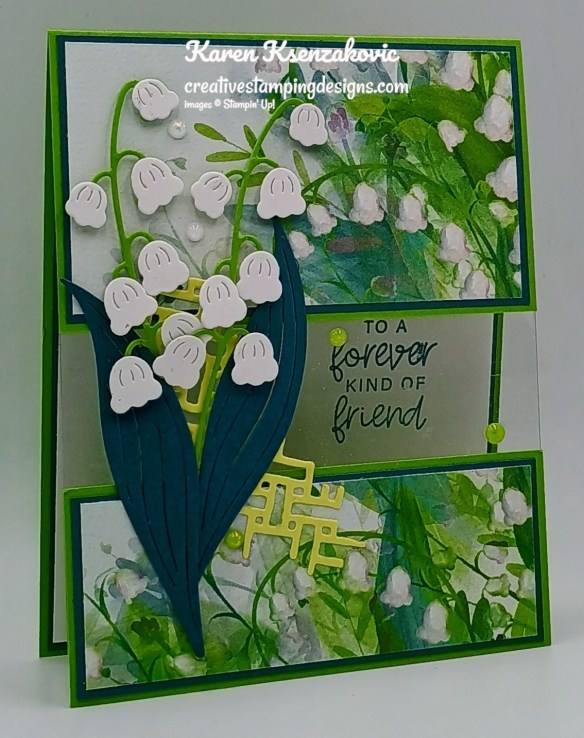 Stampin' Up! Lily Of The Valley Floating 3 creativestampingdesigns.com
