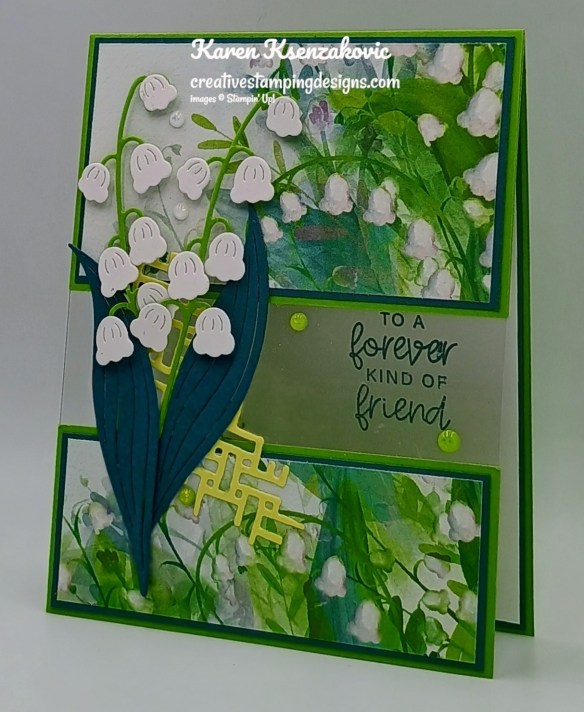 Stampin' Up! Lily Of The Valley Floating 4 creativestampingdesigns.com