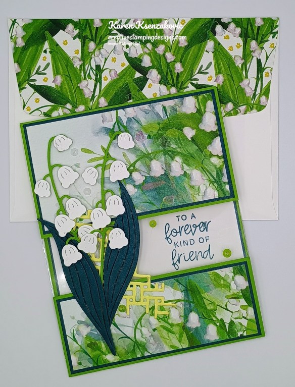 Stampin' Up! Lily Of The Valley Floating 7 creativestampingdesigns.com