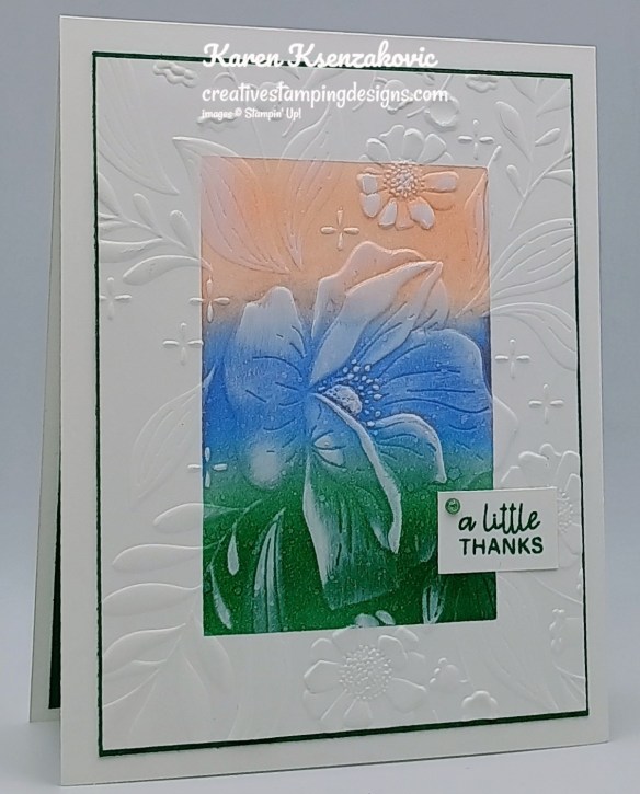 Stampin' Up! Lily of the Valley Floral Spray 3 creativestampingdesigns.com