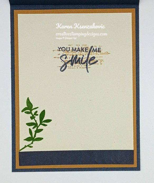 Stampin' Up! Nature's Symphony Thank You 5 creativestampingdesigns.com