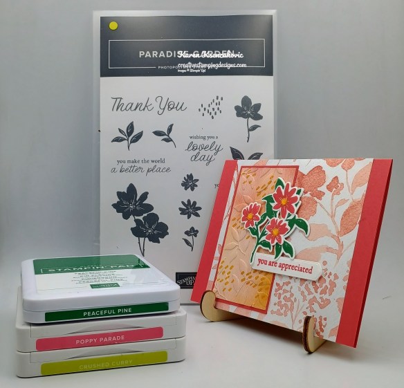 Stampin' Up! Paradise Garden Thank You 1 creativestampingdesigns.com