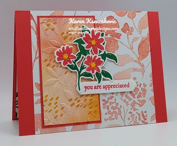 Stampin' Up! Paradise Garden Thank You 3 creativestampingdesigns.com