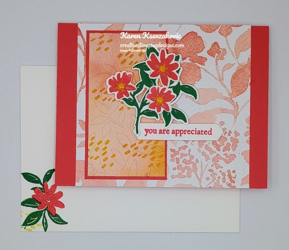 Stampin' Up! Paradise Garden Thank You 6 creativestampingdesigns.com