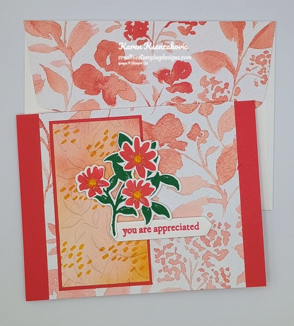 Stampin' Up! Paradise Garden Thank You 7 creativestampingdesigns.com