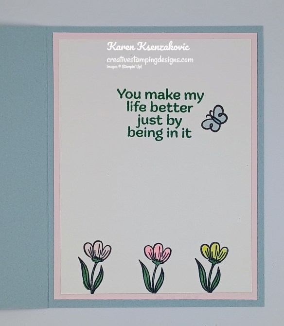 Stampin' Up! Pop-Up Petals CAS 5 creativestampingdesigns.com