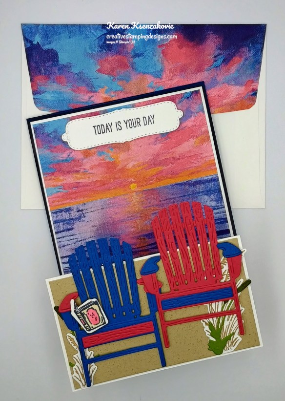 Stampin' Up! Relaxing Waterside Fun Fold 7 creativestampingdesigns.com