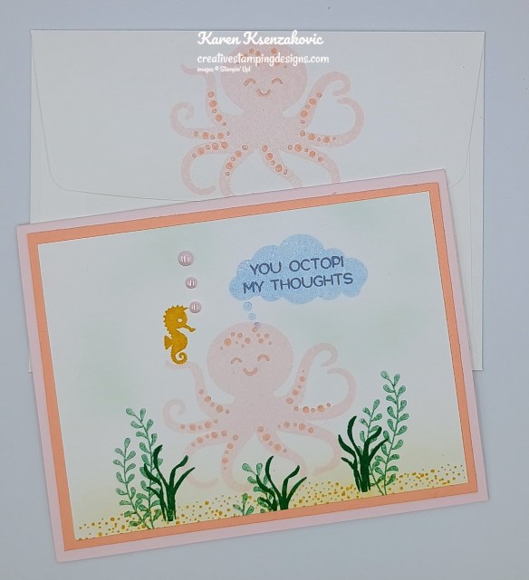 Stampin' Up! Thoughtful Octopus CAS 7 creativestampingdesigns.com