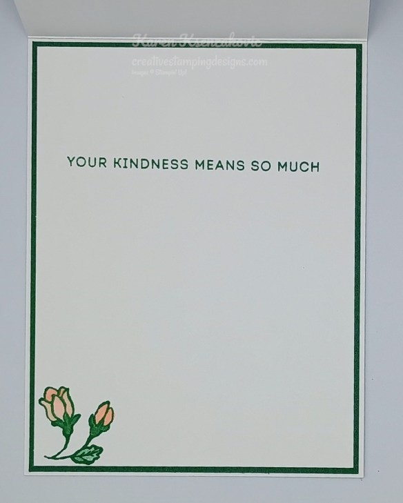 Stampin' Up! Scalloped Blooms Thank You 5 creativestampingdesigns.com