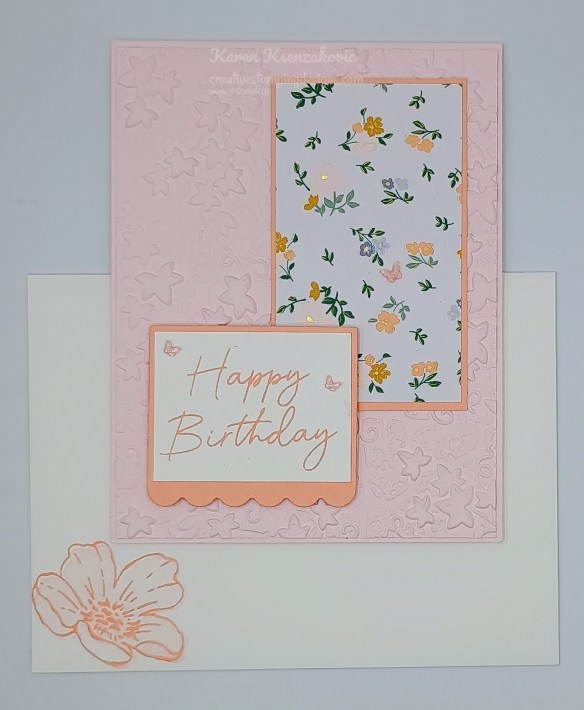 Stampin' Up! Scalloped Bloom in Barely Blush 6 cretivestampingdesigns.com