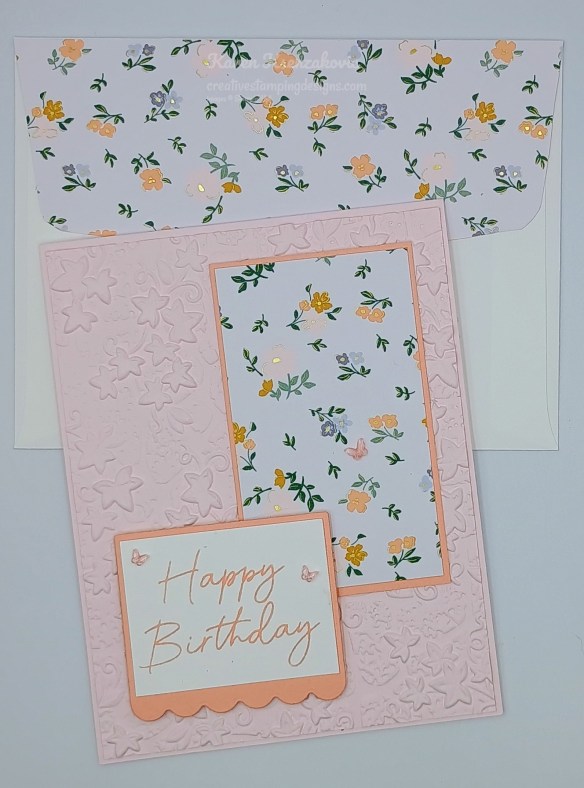 Stampin' Up! Scalloped Bloom in Barely Blush 7 cretivestampingdesigns.com