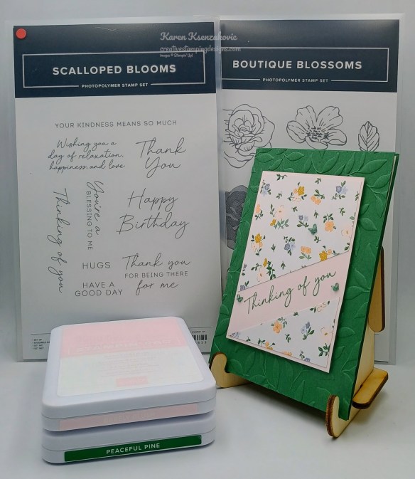 Stampin' Up! Scalloped Blooms Boutique 1 creativestampingdesigns.com