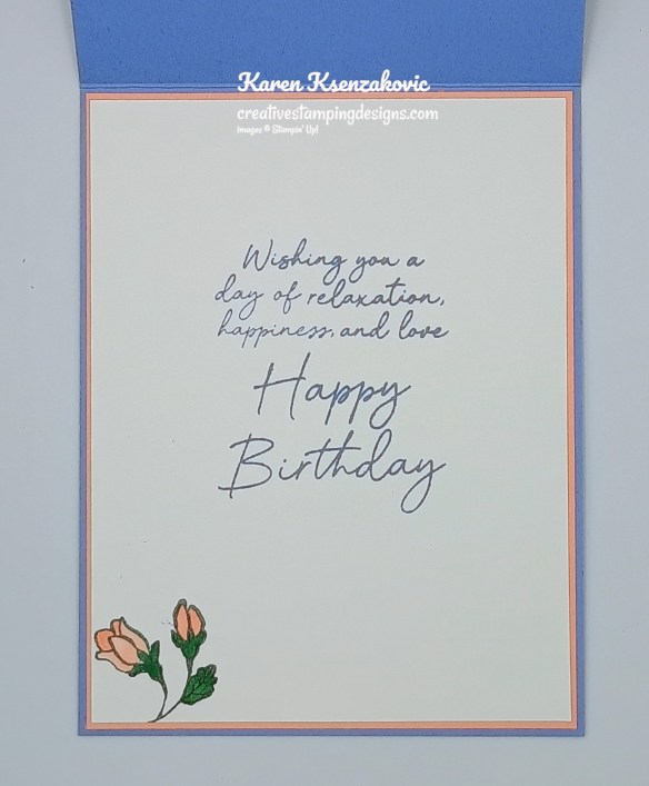 Stampin' Up! Boutique Blossoms Fun Fold 5 cretivestampingdesigns.com